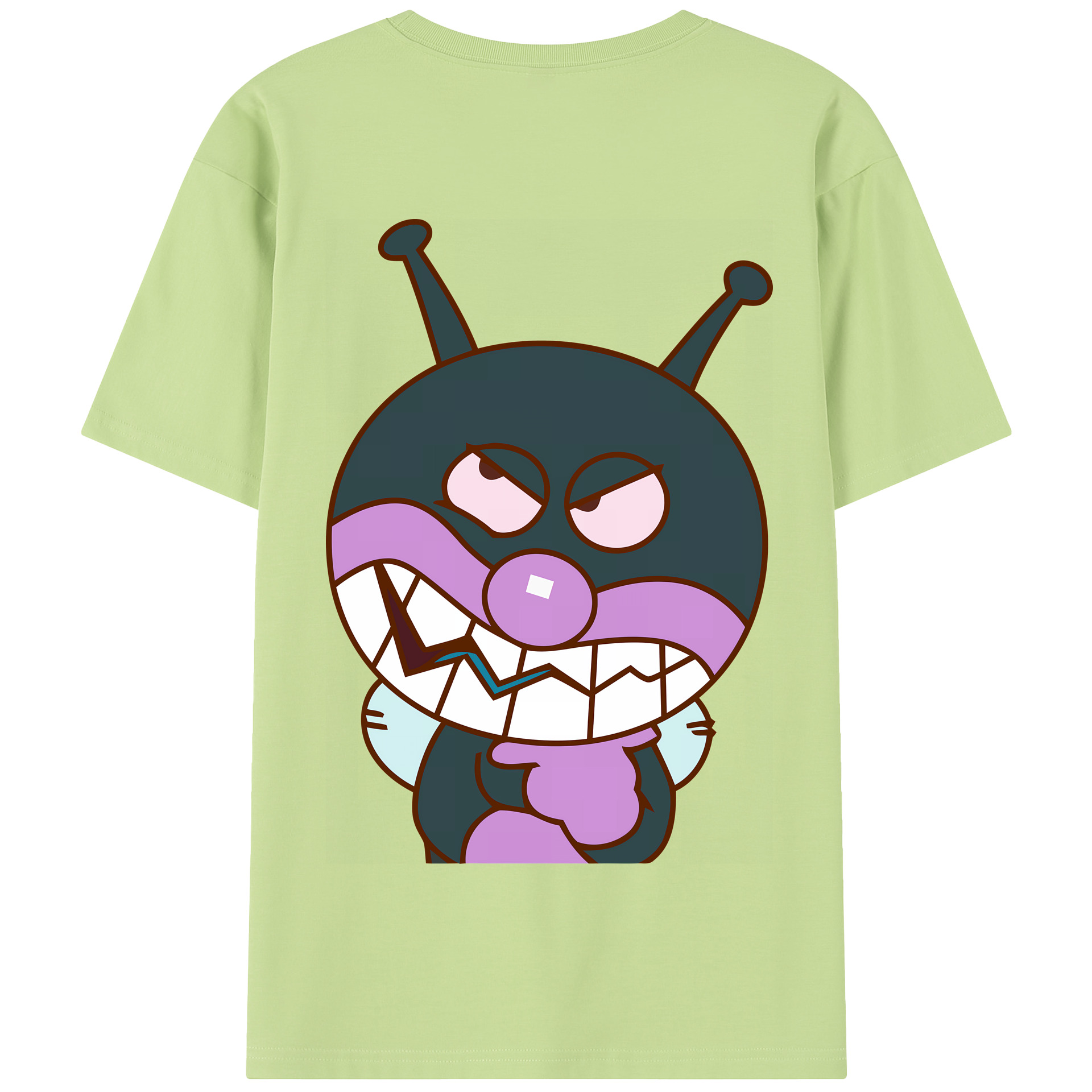 （画像用） アンパンマン Anpanman 綿100％半袖Tシャツ（背面プリント）